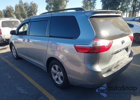 2015 Toyota Sienna Le 8 Passenger from USA, damaged, VIN 5TDKK3DC3FS670690